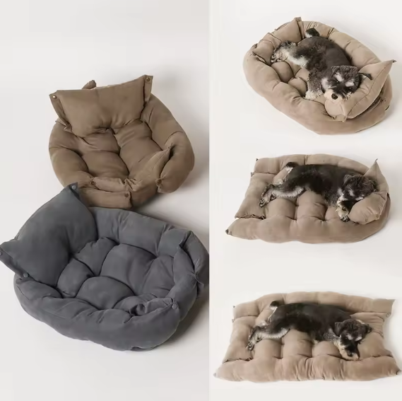 Plush Comfort Pup-Bed