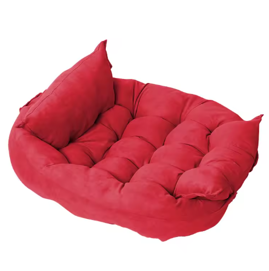 Plush Comfort Pup-Bed