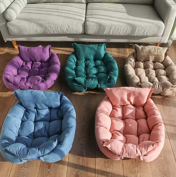 Plush Comfort Pup-Bed