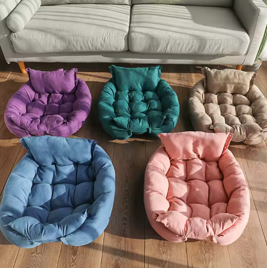 Plush Comfort Pup-Bed